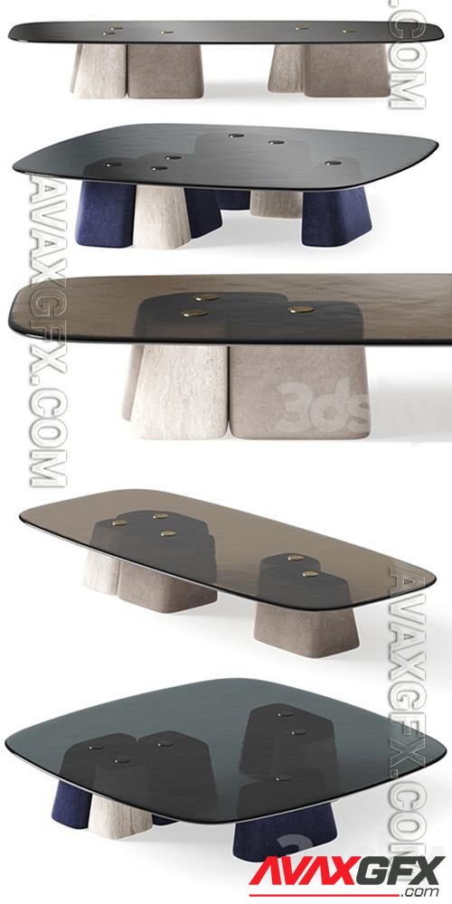 Baxter Fany Coffee Tables 3D Models