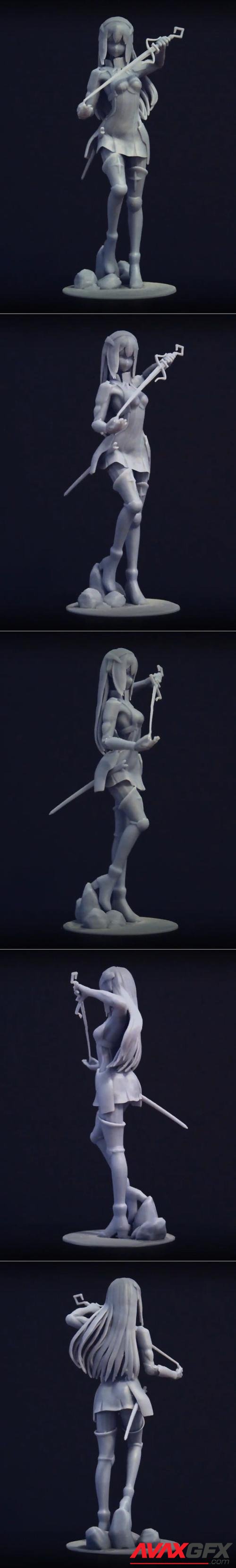 Aiz Wallenstein - Danmachi – 3D Print