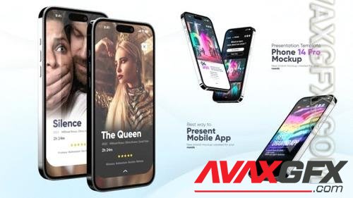 Phone 14 Pro Mockup For Presentations 40190261