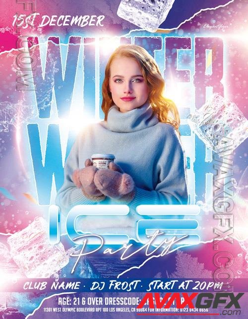 Winter beautiful Flyer Psd