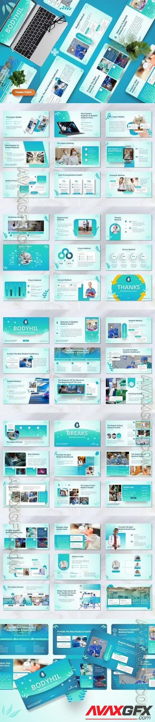 Bodyhil - Medical Powerpoint Template