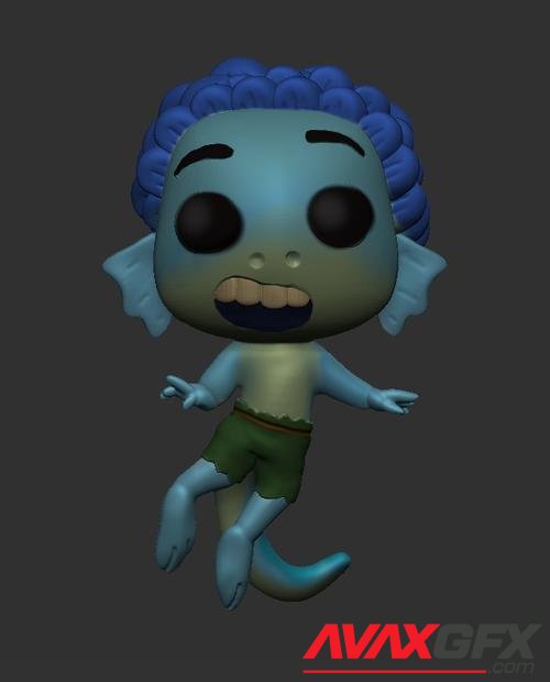 luca DISNEY FUNKO POP – 3D Print