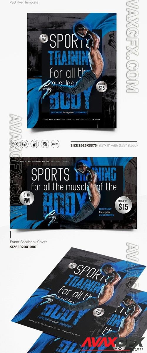 SPORT FLYER PSD TEMPLATE