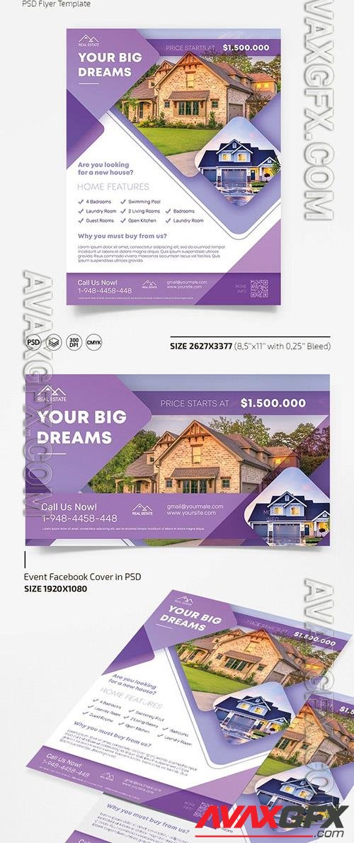 REAL STATE FLYER TEMPLATE