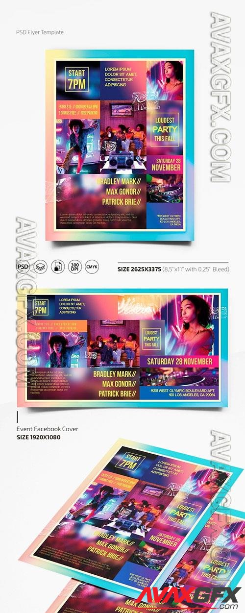 CLUB FLYER PSD TEMPLATE