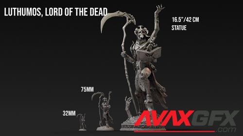 Loot Studios Miniatures - Luthumon Lord of the Dead – 3D Print