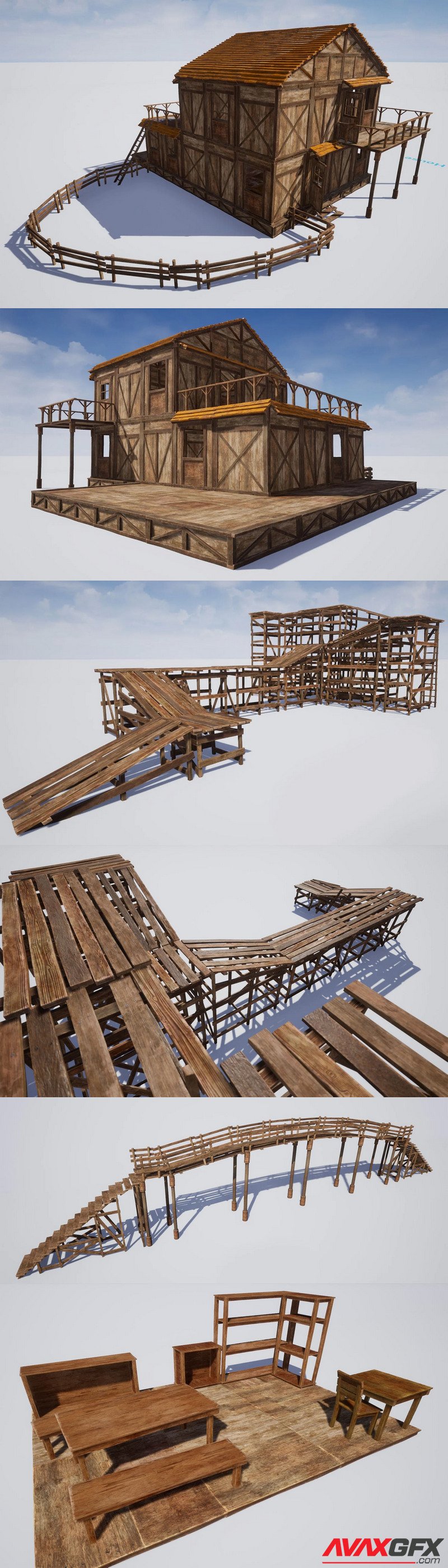 Modular Wood Pack