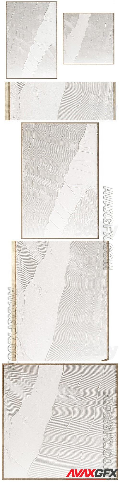 Boheme Home – Plaster Paintings Set 3D Models