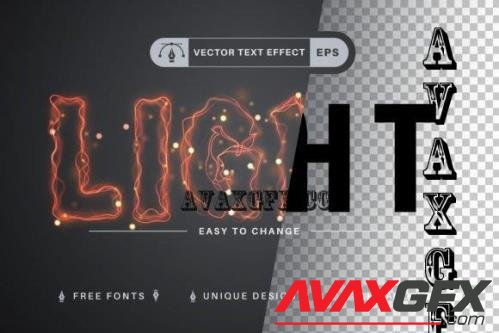 Red Glow - Editable Text Effect - 10850369
