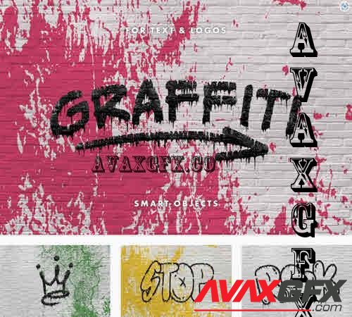 Leaking Graffiti Text Effect - 10869431