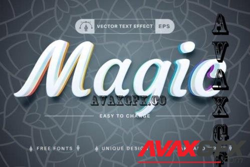 Magic - Editable Text Effect - 10844910