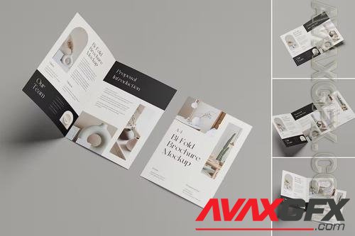 Bi-Fold A4 Brochure Mockup 