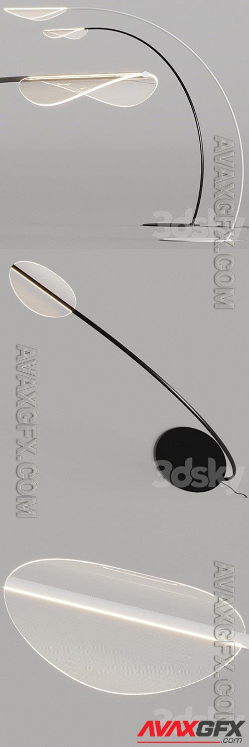 Linea Light Stilnovo Diphy Floor Lamp 3D Models