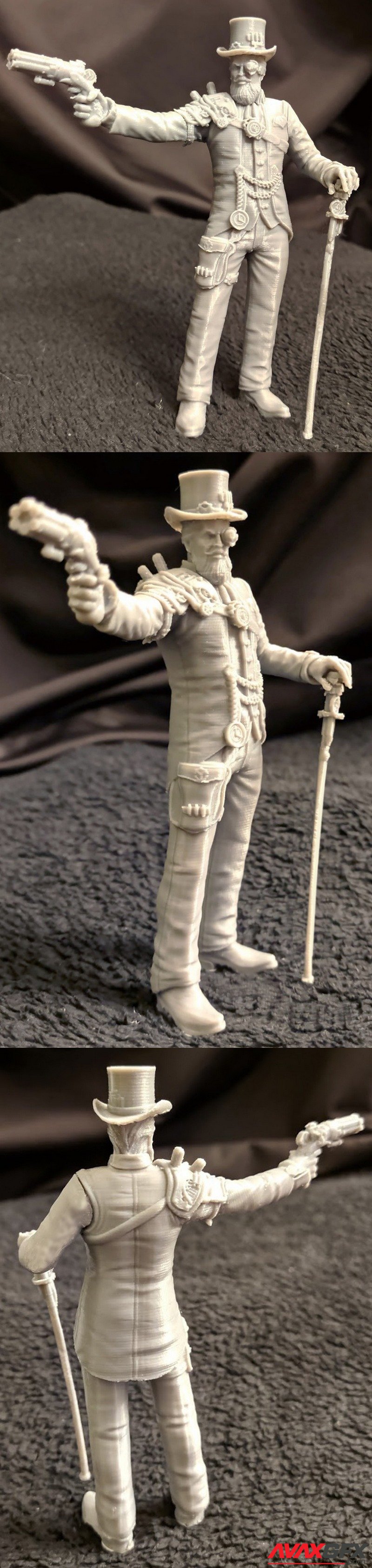 Steampunk Gentleman - 3D Print Model STL