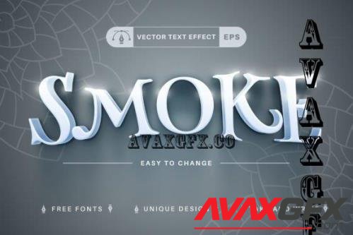 Smoke - Editable Text Effect - 10344563