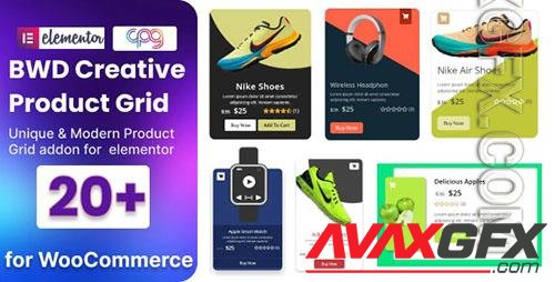 Codecanyon - WooCommerce Product Grid addon for elementor/40052805