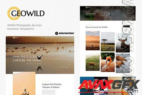 ThemeForest - Geowild - Wildlife Photography Services Elementor Template Kit/40871500