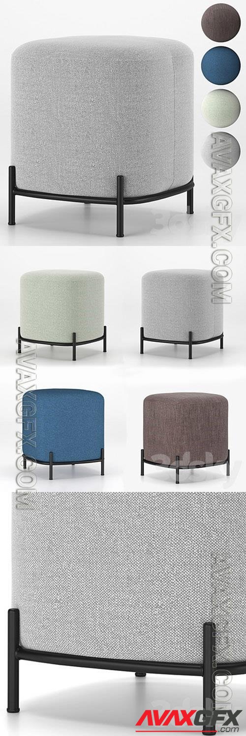 Pouf Pawai 3D Models