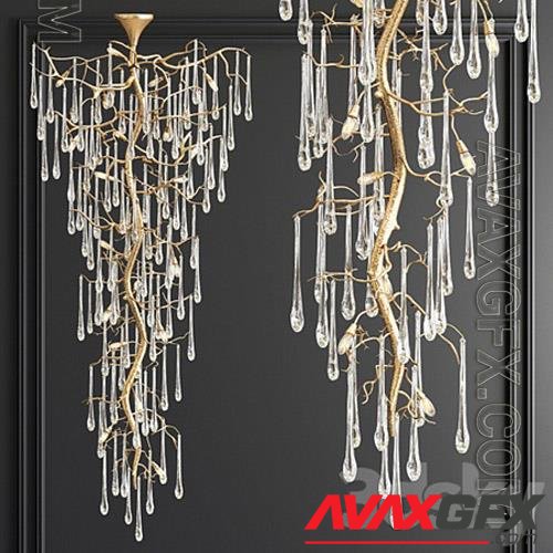 Serip Glamor Chandelier 3D Models