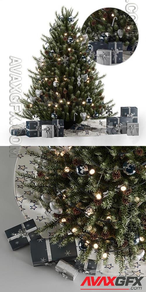 Christmas tree 3D Models