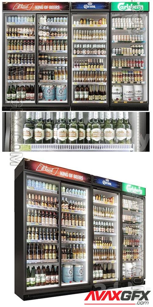 Beer fridge 3D Models