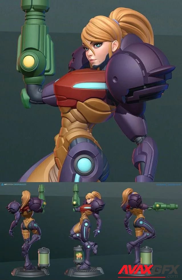 Varia Suit Samus Aran