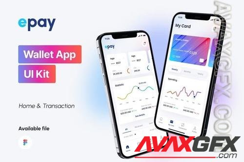 Epay - Wallet App - Home & Transaction BRJUSQ4