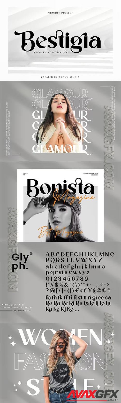 Bestigia - Elegant Sans Serif OTF