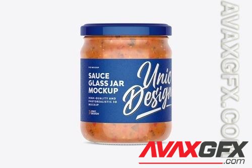 Sauce Jar Mockup DWV6NVE
