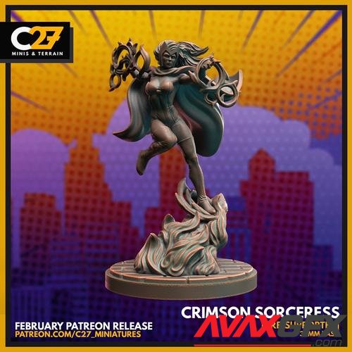 Feiticeira Escarlate - Crimson Sorceress – 3D Print