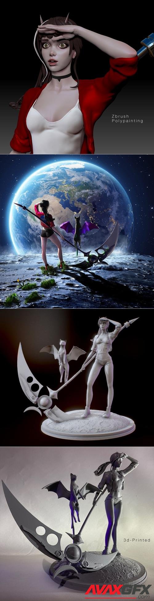 Luna and Nova Lunatic Adventures – 3D Print