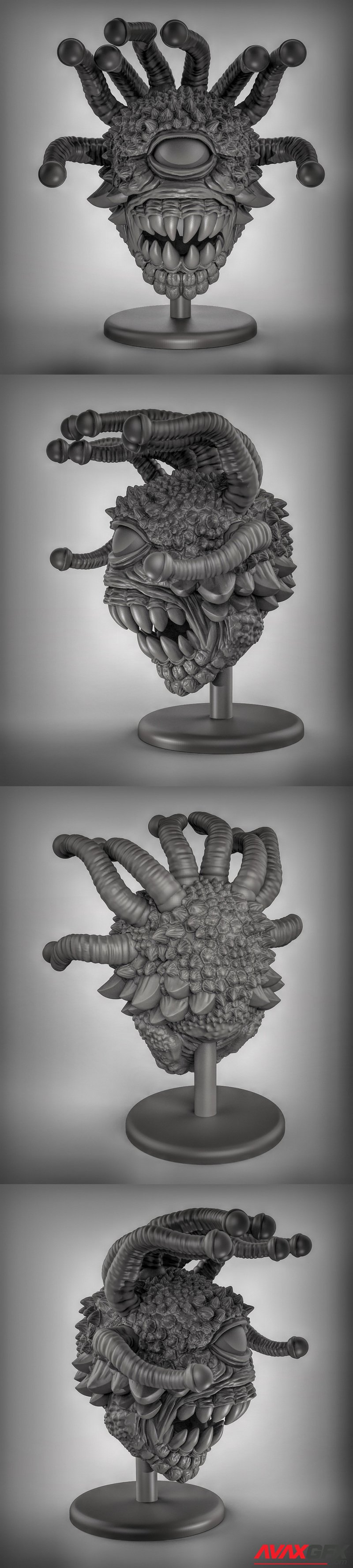 Eye Horror 2 - 3D Print Model STL