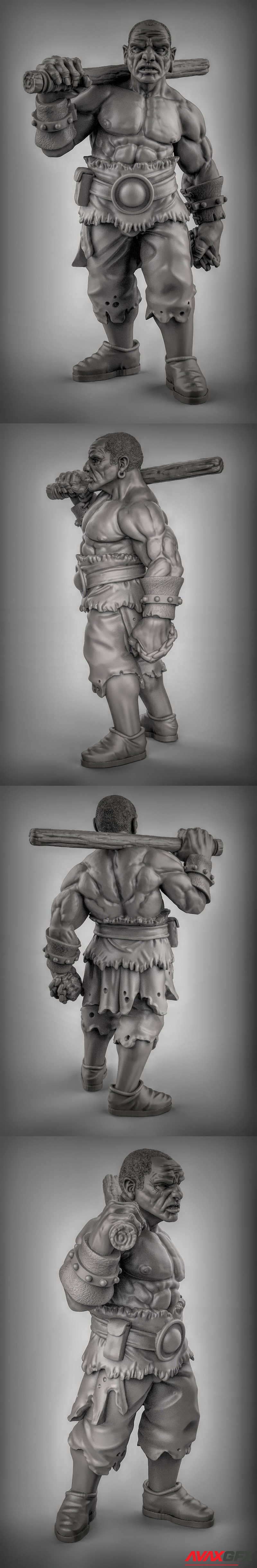 Thug Pose 2 - 3D Print Model STL