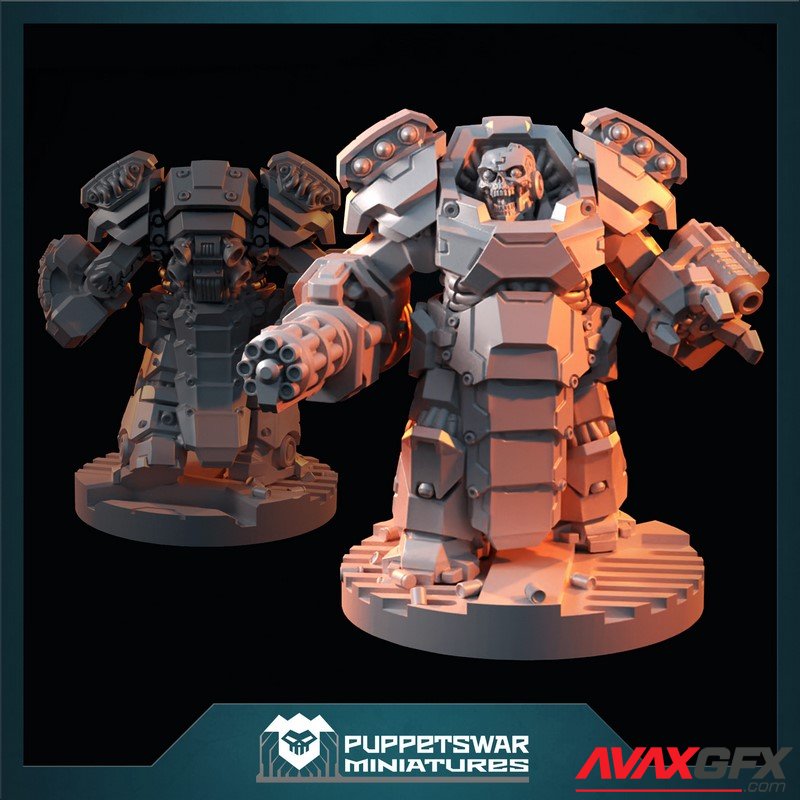 Puppetswar - Goliath The Destroyer - 3D Print Model STL