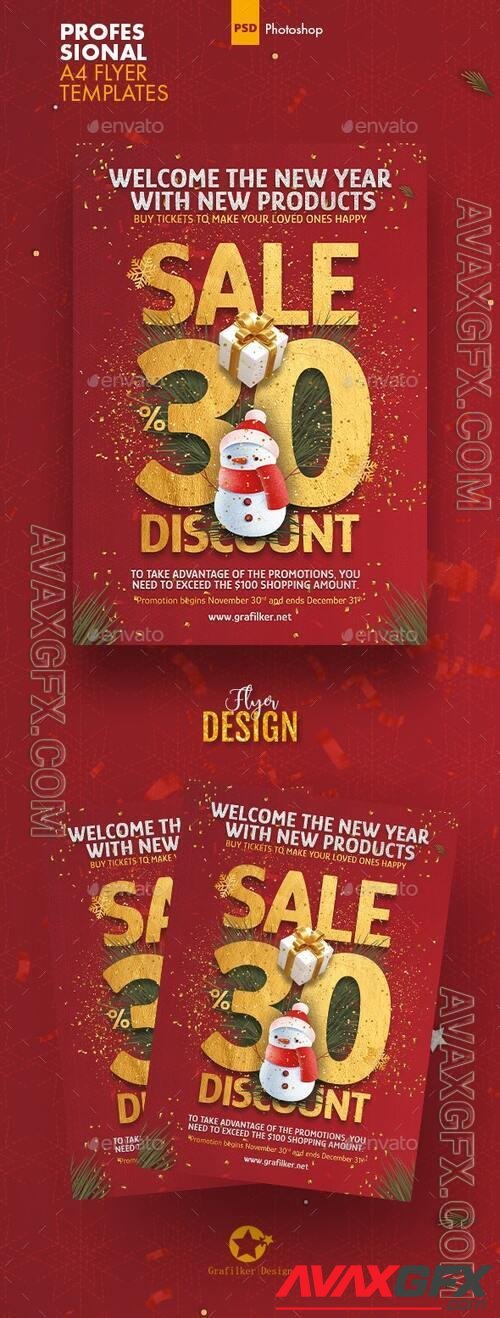 Christmas Campaign Flyer Templates 40813036