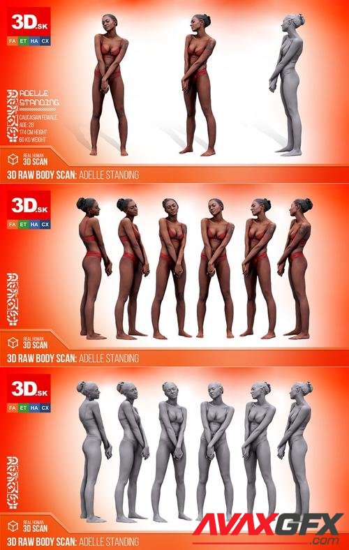 Scan Adelle Sabelle Underwear – 3D Print