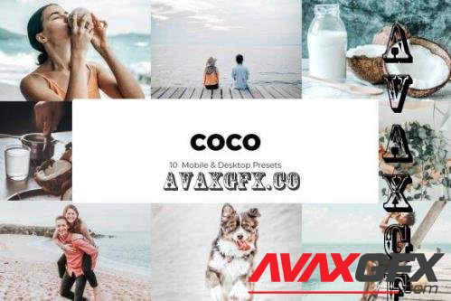 10 Coco Lightroom Presets - Mobile & Desktop