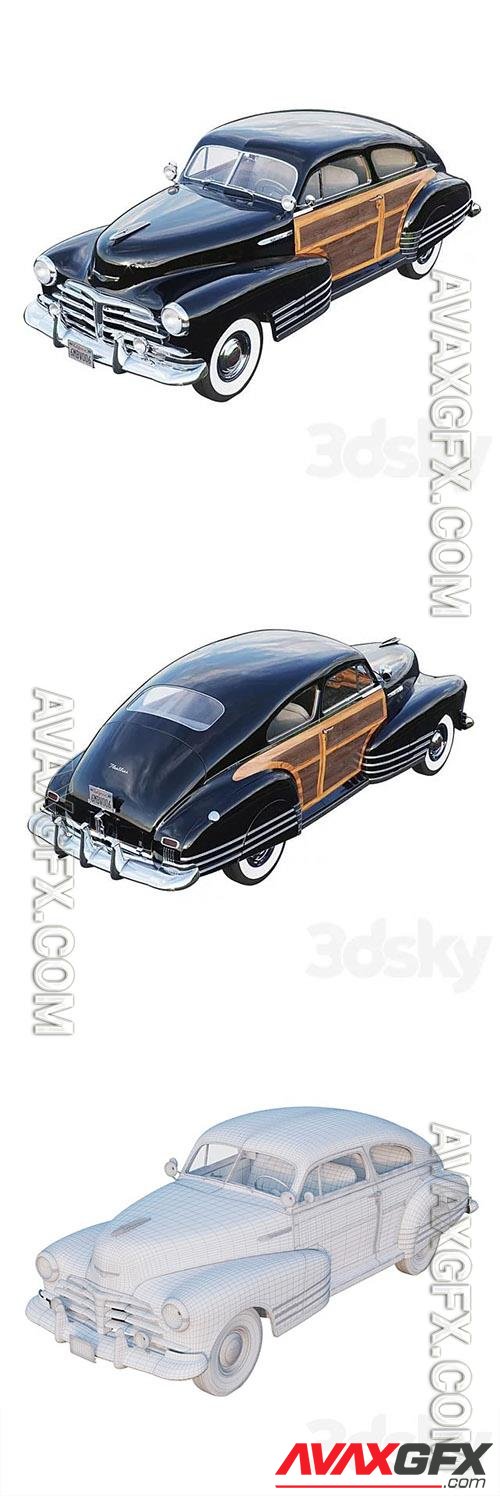 Chevrolet Fleetline 1948 3D Models