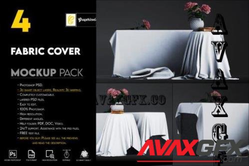 Fabric cover Mockup - 7466038