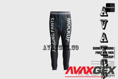 Skinny Jogging Pant for Men Mockup