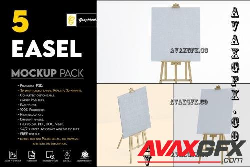 Easel Mockup - 7466358