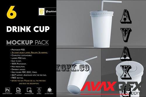 Drink Cup Mockup - 7491516