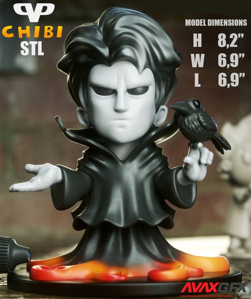 Sandman Dream Chibi - 3D Print Model STL