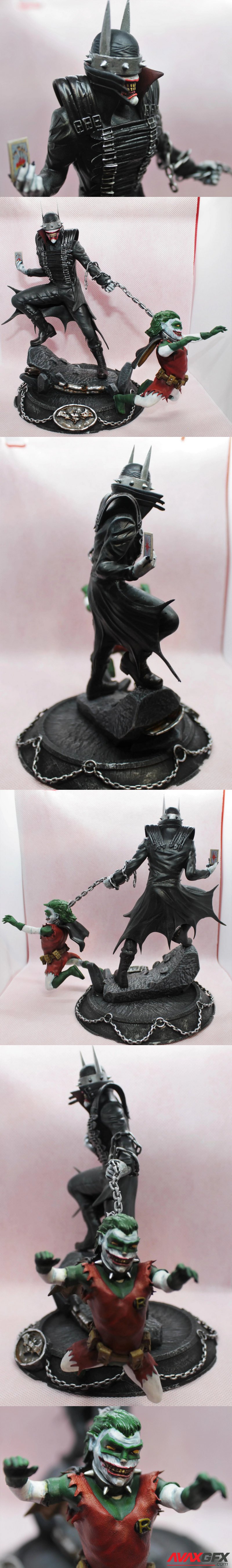 Batman Who Laughs - 3D Print Model STL