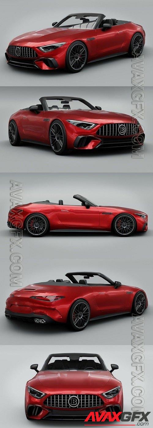 Mercedes-Benz SL 63 AMG 2022 3D Models