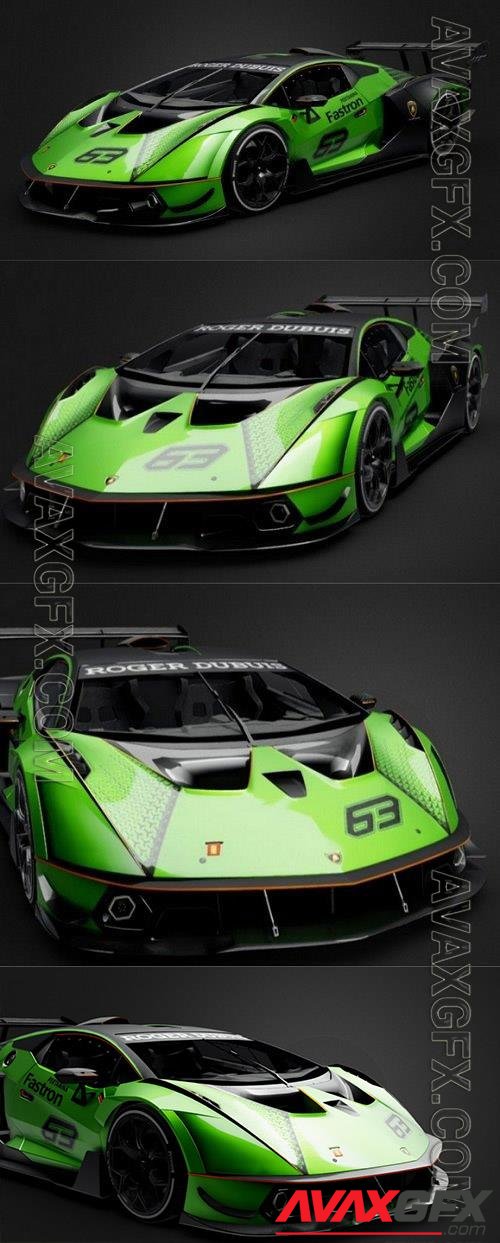 Lamborghini Essenza SCV12 3D Models