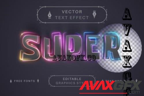 Super Garland - Editable Text Effect - 10895057