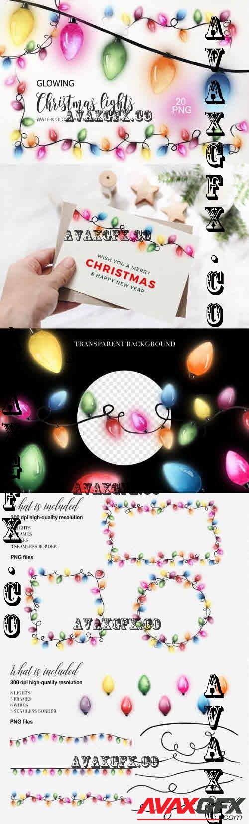 Christmas Lights Clipart