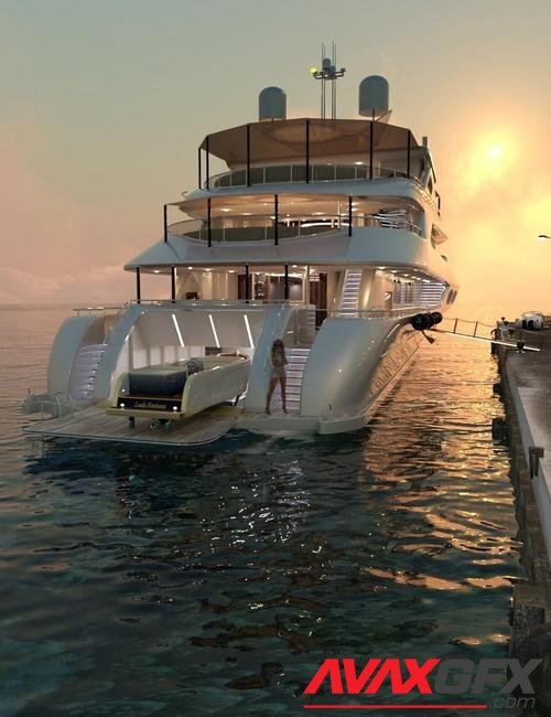 PW Customizable SuperYacht Lady Fortuna