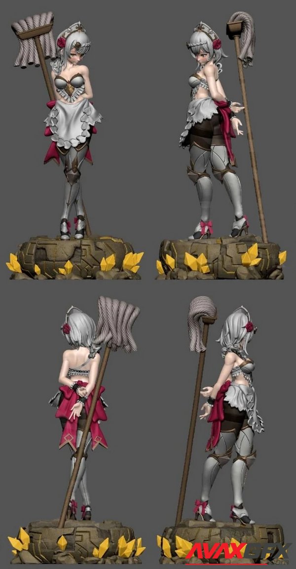 Noelle – Genshin Impact - 3D Print Model STL